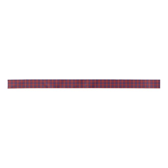 Hamilton Clan Tartan Plaid Ribbon Satin Ribbon (Front)