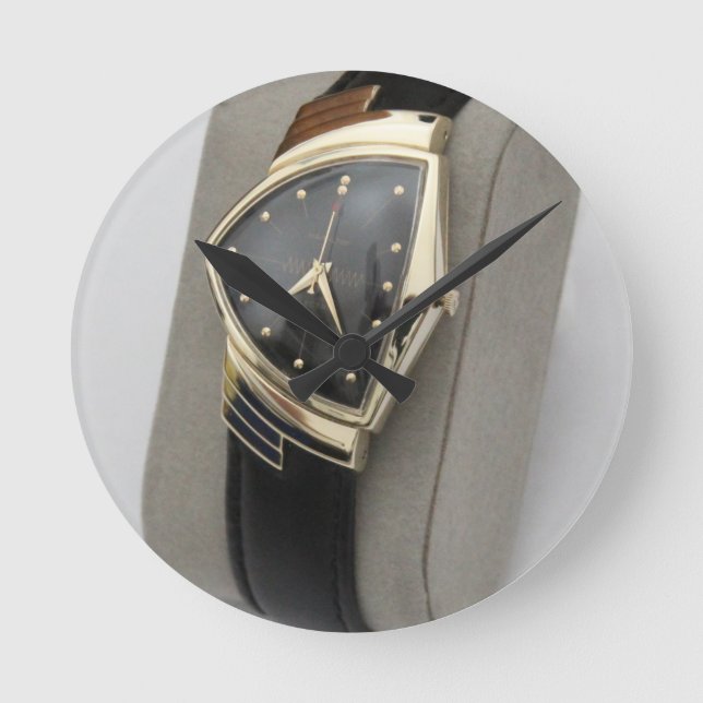 Hamilton Electric Ventura Watch c.1957 Round Clock (Front)