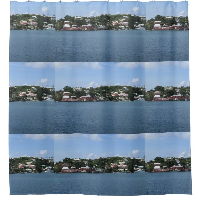 Hamilton Harbour View Shower Curtain (Front)