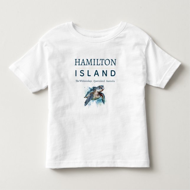 Hamilton Island  Toddler T-Shirt (Front)