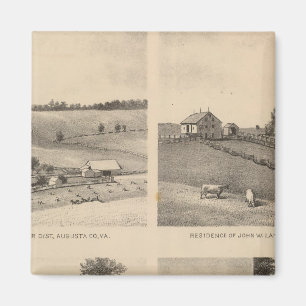 Hamilton, Landes, Yates residences, Horseshoe Farm Magnet