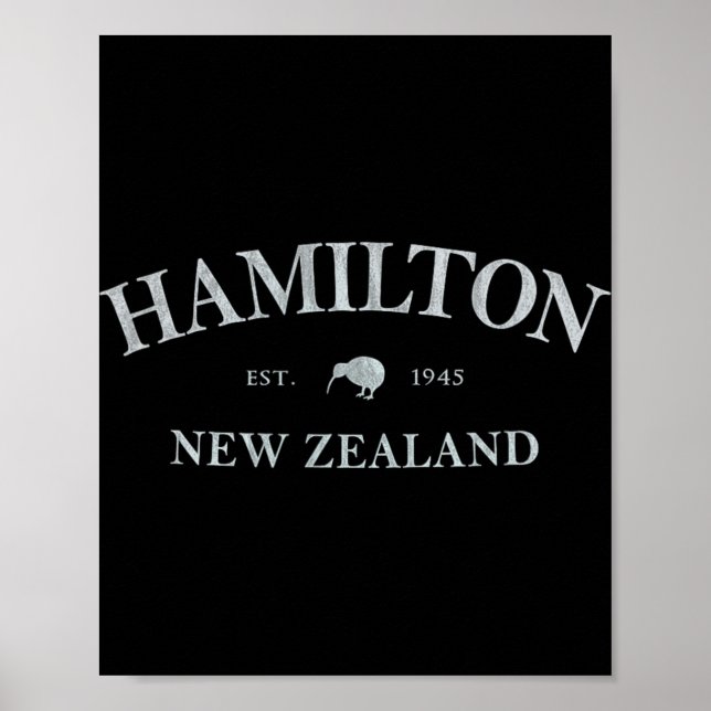 Hamilton New Zealand Hamilton Nz Graphic Print  (Front)