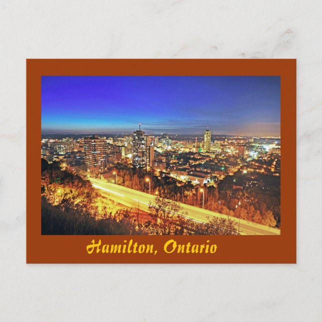 Hamilton, Ontario, Canada Postcard (Front)