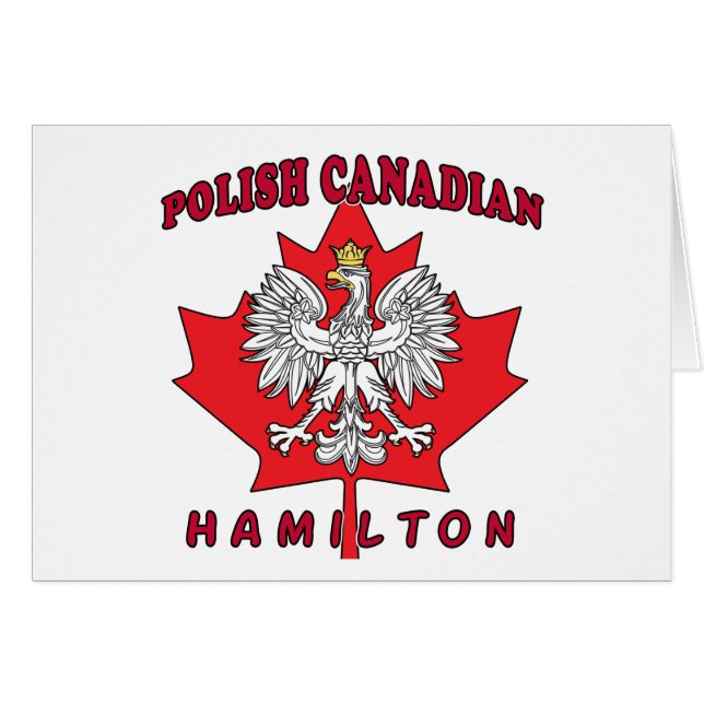 Hamilton Polish Canadian Leaf (Front Horizontal)
