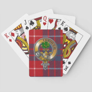 Hamilton Tartan & Badge Playing Cards