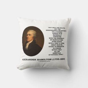Hamilton Wealth Independence Security Manufactures Cushion