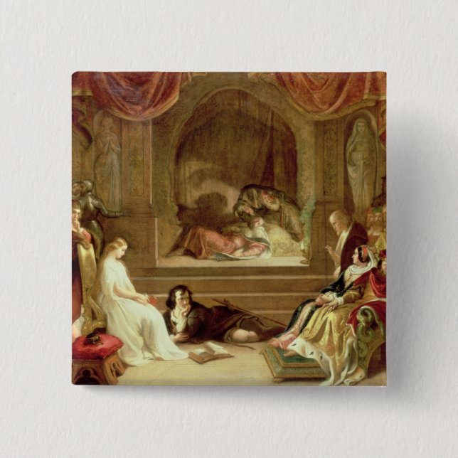 Hamlet 15 Cm Square Badge (Front)