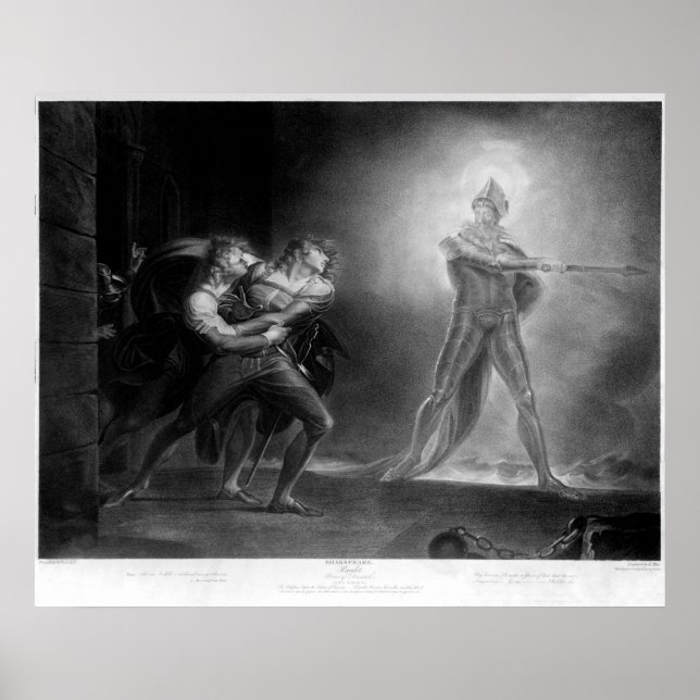 Hamlet, Act I Poster (Front)