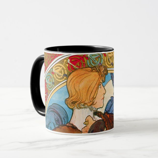 Hamlet, Alphonse Mucha Mug (Front Left)