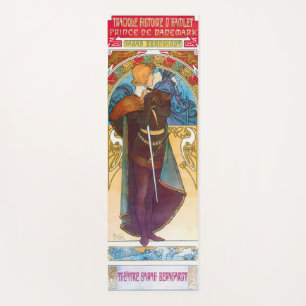 Hamlet, Alphonse Mucha Yoga Mat