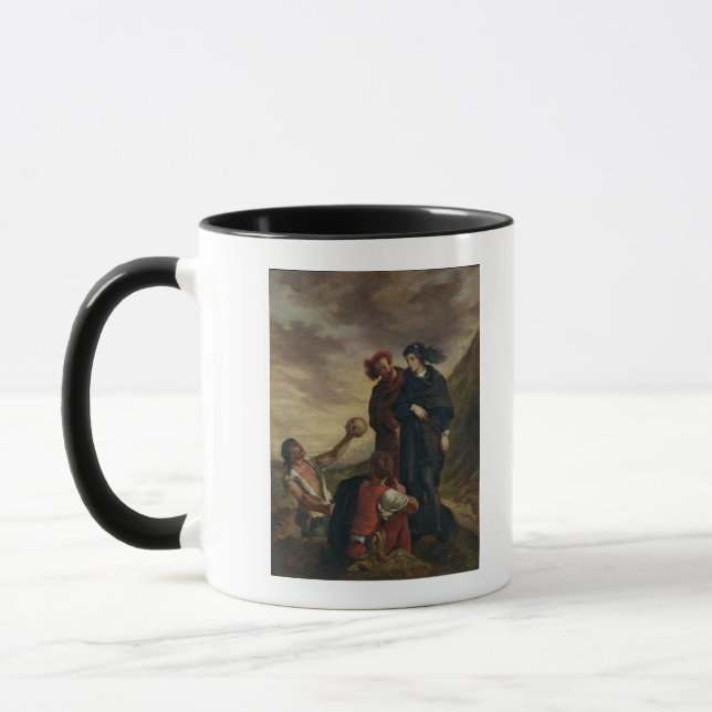 Hamlet and Horatio in the Cemetery Mug (Left)