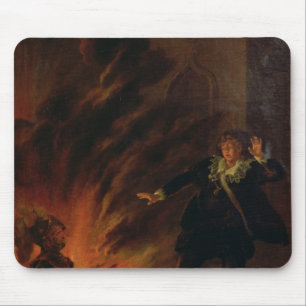 Hamlet and the Ghost of his Father Mouse Pad