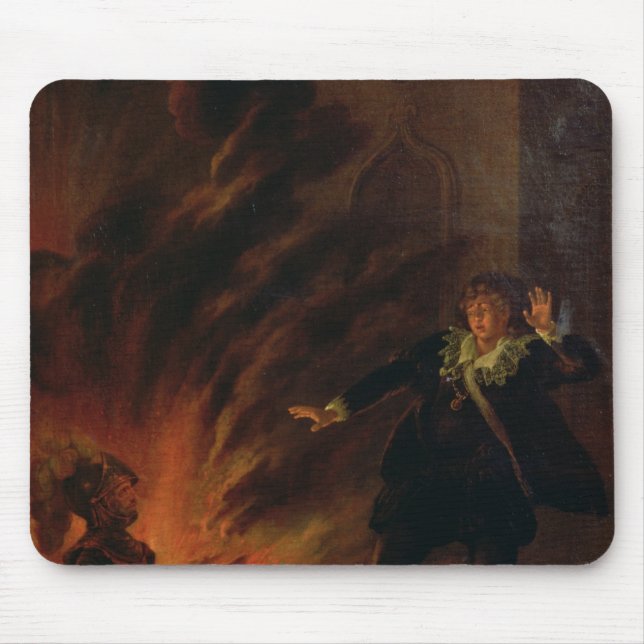 Hamlet and the Ghost of his Father Mouse Pad (Front)