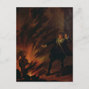 Hamlet and the Ghost of his Father Postcard