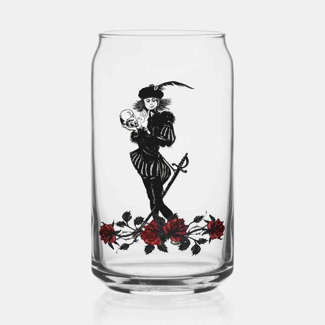 Hamlet  can glass (Front)