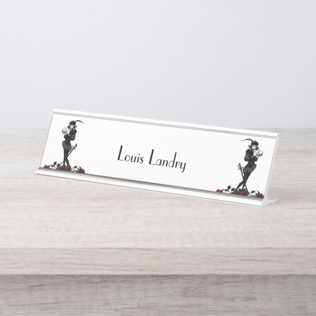 Hamlet   desk name plate (Front)