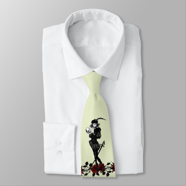 Hamlet Green Tie (Tied)