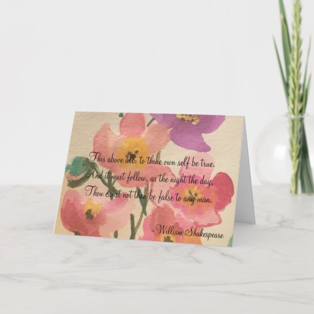 Hamlet Greeting Card (Front)