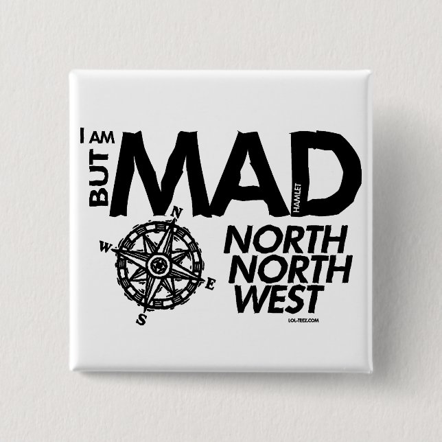 Hamlet NNW 15 Cm Square Badge (Front)