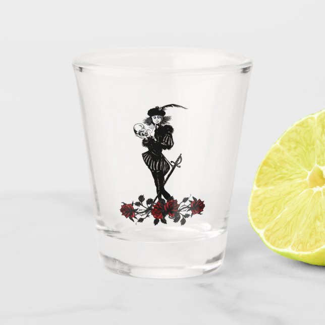 Hamlet Silver Shot Glass (Front)