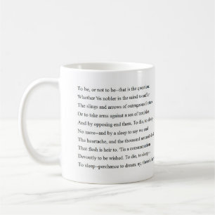 Hamlet Soliloquy Coffee Mug