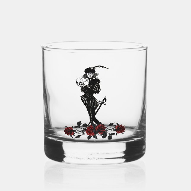Hamlet  whiskey glass (Front)