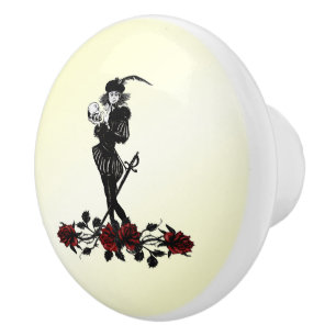 Hamlet Yellow Ceramic Knob