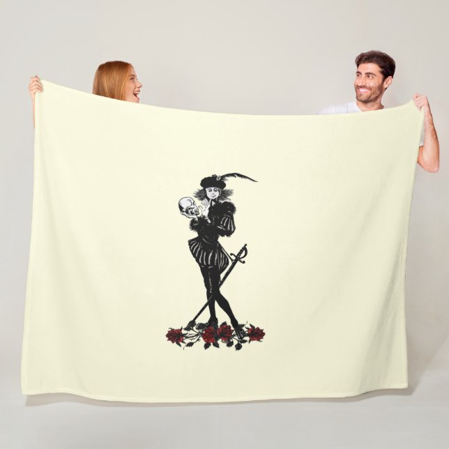 Hamlet Yellow Fleece Blanket (In Situ)