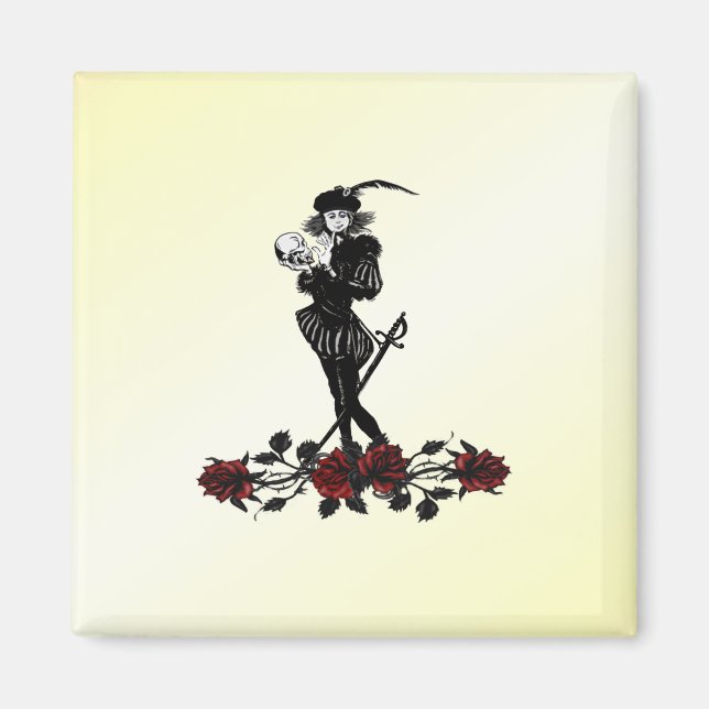 Hamlet Yellow Magnet (Front)