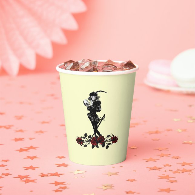 Hamlet Yellow Paper Cups (Insitu)