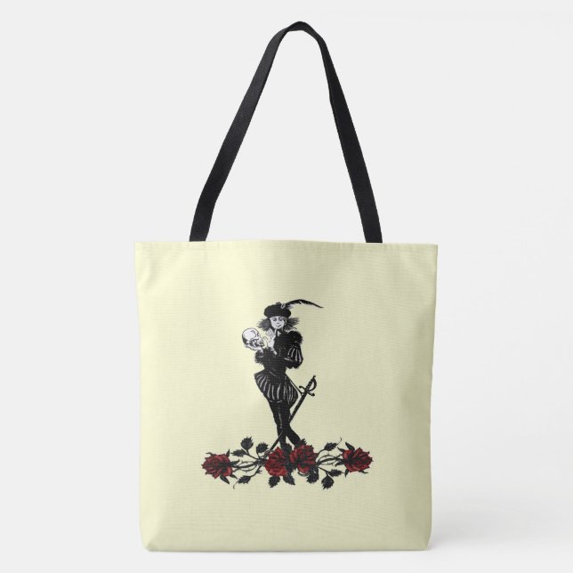 Hamlet Yellow Tote Bag (Front)