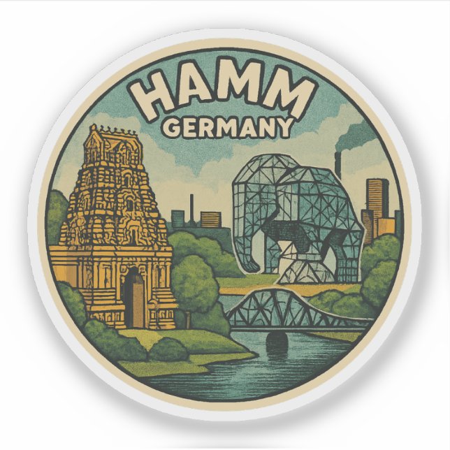 Hamm Germany Elephant Art (Front)
