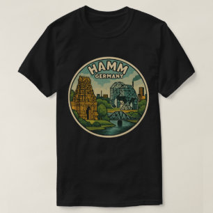 Hamm Germany Elephant Art T-Shirt