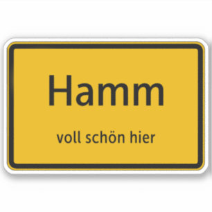 Hamm Sticker Sticker Autosticker