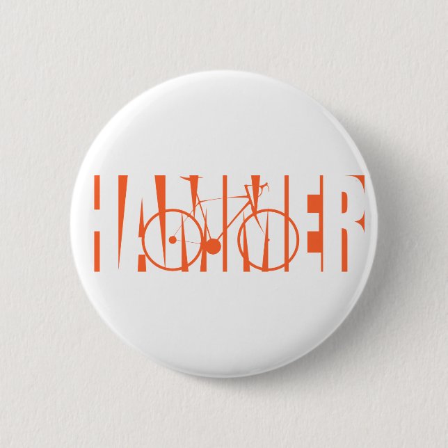 Hammer 6 Cm Round Badge (Front)