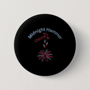 Hammer And Fireworks Operation Midnight Hammer Tru 6 Cm Round Badge