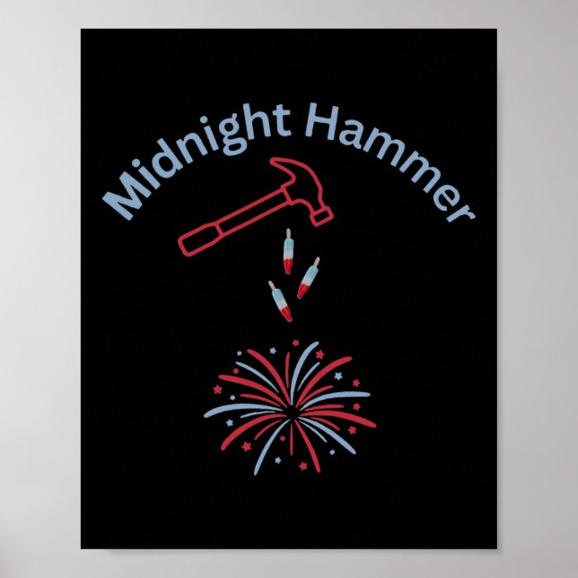Hammer And Fireworks Operation Midnight Hammer Tru Poster (Front)