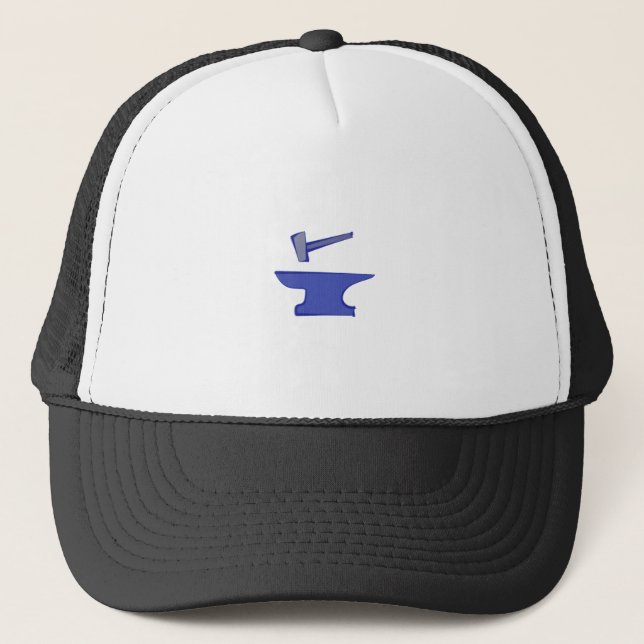 Hammer and Iron Trucker Hat (Front)