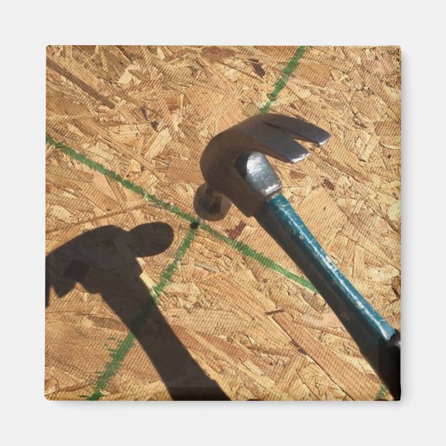 Hammer and Nail Magnet (Front)