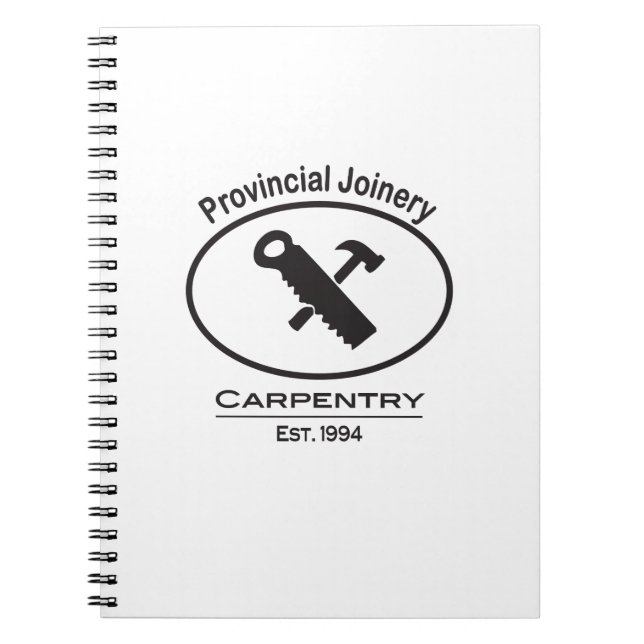 Hammer and Saw Design Notebook (Front)