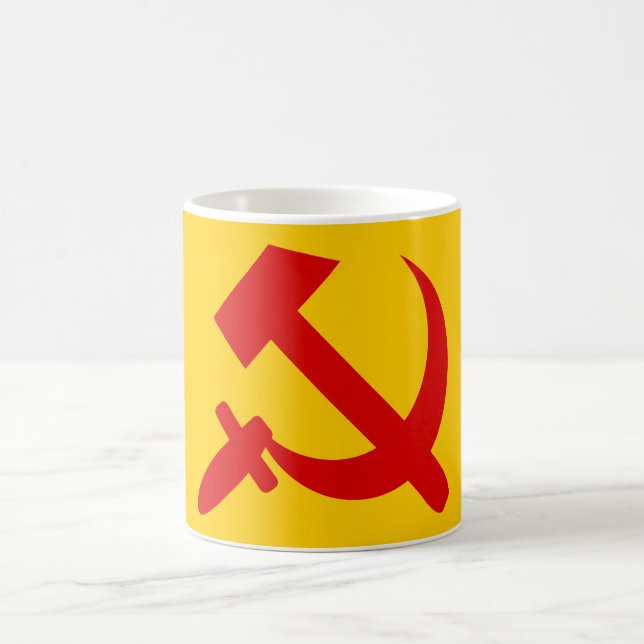 HAMMER AND SICKLE 2 COFFEE MUG (Center)
