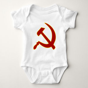 Hammer and Sickle Baby Bodysuit