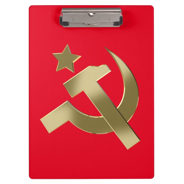 Hammer and sickle clipboard (Front)