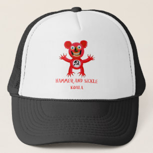 HAMMER AND SICKLE KOALA TRUCKER HAT