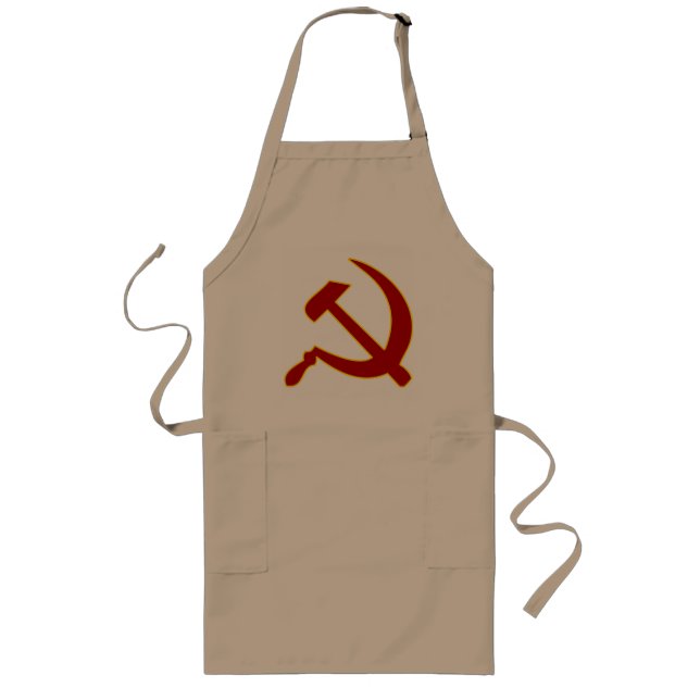 Hammer and Sickle Long Apron (Front)