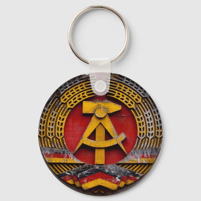 Hammer and Sickle Symbol of Communist Key Ring (Front)