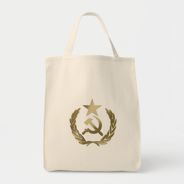 Hammer and sickle tote bag (Front)