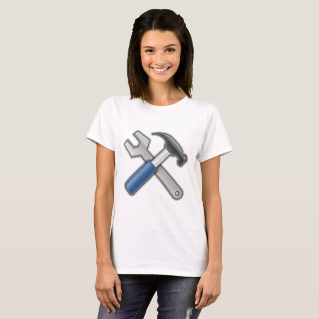 Hammer and Wrench T-Shirt (Front Full)