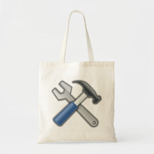 Hammer and Wrench Tote Bag
