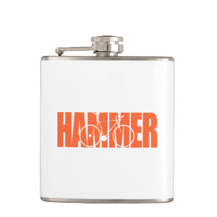 Hammer Cycling Hip Flask
